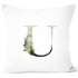 Kissenbezug Buchstaben-Kissen "{style_variation_string}" Buchstabe Alphabet Monogramm Anfangsbuchstaben Watercolor gezeichnet Kissen-Hülle Autiga®preview
