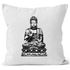 Kissenbezug Budda Kissen-Hülle Deko-Kissen Baumwolle MoonWorks®preview