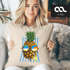 Kissenbezug chilling Ananas Pinapple Sommer Beach Cocktail 40x40 Autiga®preview