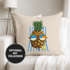 Kissenbezug chilling Ananas Pinapple Sommer Beach Cocktail 40x40 Autiga®preview