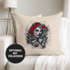 Kissenbezug Day of Dead Rockabilly Skull Rock n Roll Kissen-Hülle Autiga®preview