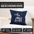 Kissenbezug Du bist meine kleine perfekte Welt Kissen-Hülle Deko-Kissen 40x40 Baumwolle MoonWorks®preview