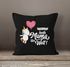 Kissenbezug Einhorn Muttertag Beste Mama der Welt Unicorn Mother`s Day 40x40 Baumwolle MoonWorks®preview