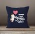 Kissenbezug Einhorn Muttertag Beste Mama der Welt Unicorn Mother`s Day 40x40 Baumwolle MoonWorks®preview