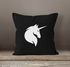 Kissenbezug Einhorn Unicorn Kissen-Hülle Deko-Kissen 40x40 Baumwolle MoonWorks®preview