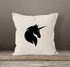 Kissenbezug Einhorn Unicorn Kissen-Hülle Deko-Kissen 40x40 Baumwolle MoonWorks®preview
