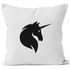 Kissenbezug Einhorn Unicorn Kissen-Hülle Deko-Kissen 40x40 Baumwolle MoonWorks®preview