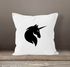 Kissenbezug Einhorn Unicorn Kissen-Hülle Deko-Kissen 40x40 Baumwolle MoonWorks®preview