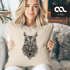Kissenbezug Eule Atzekenmuster Ethno Boho Bohamian Atzec Owl 40x40 Autiga®preview