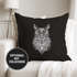 Kissenbezug Eule Atzekenmuster Ethno Boho Bohamian Atzec Owl 40x40 Autiga®preview