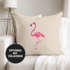 Kissenbezug Flamingo Kissenhülle Dekokissen 40x40 Baumwolle Autiga®preview