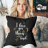 Kissenbezug für Freund, I love you to the moon and back Geschenk Liebe Moonworkspreview