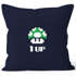 Kissenbezug Geburtstag Retro Pixel-Pilz 1-Up-Pilz Level-Up Gaming Konsole 90er MoonWorks®preview