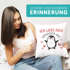 Kissenbezug Geschenk Liebe Valentinstag Jahrestag Pinguin Spruch Ich liebe dich Herz SpecialMe®preview
