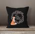 Kissenbezug Geschenk Liebe You are my greatest adventure Fuchs Fox Kissenhülle Dekokissen 40x40 Baumwolle MoonWorks®preview