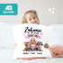 Kissenbezug Hunde Mama 2 Hunde Figuren Kissen-Hülle mit Namen Baumwolle personalisierte Geschenke Dekokissen SpecialMe®preview