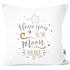 Kissenbezug I love you to the moon and back Liebesgeschenke Liebeserklärung Moonworks®preview