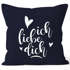 Kissenbezug Ich liebe Dich I love You Liebe Love Geschenk Frau Freundin Mann Freund Zuneigung Kissen-Hülle Deko-Kissen Baumwolle MoonWorks®preview