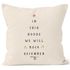 Kissenbezug in this house we will rock december Weihnachten Geschenk 40x40 Baumwolle MoonWorks®preview