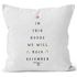 Kissenbezug in this house we will rock december Weihnachten Geschenk 40x40 Baumwolle MoonWorks®preview