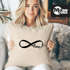 Kissenbezug Infinity Symbol Forever Love Liebe Endless Kissen-Hülle Deko-Kissen 40x40 Baumwolle MoonWorks®preview