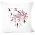 Kissenbezug Kirschblüten Vögel Vogel Blumen Blüten Flower Cherry Tree Birds 40x40 Baumwolle Autiga®preview