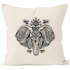 Kissenbezug Kissen-Hülle Mandala Elefant Elephant Boho Ethno 40x40 Autiga®preview
