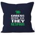 Kissenbezug Kissenhülle Gamers never die they respawn Spruch Pixel Zocker 90er 80er Retro MoonWorks® 40x40preview