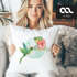 Kissenbezug Kolibri Vogel Tropical Summer Jungle Paradise Hummingbird quadratisch Baumwolle Autiga®preview