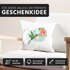 Kissenbezug Kolibri Vogel Tropical Summer Jungle Paradise Hummingbird quadratisch Baumwolle Autiga®preview