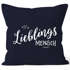 Kissenbezug Lieblingsmensch Geschenk Freundschaft Partner Freundin Moonworks®preview