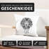 Kissenbezug Löwe Lion Ethno Atzekenmuster Boho Federn Traumfänger 40x40 Autiga®preview