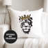 Kissenbezug Löwen-Kopf mit Krone Autiga®preview