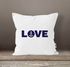 Kissenbezug Love mit Anker Motiv Liebe maritim Geschenk Moonworks®preview