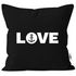 Kissenbezug Love mit Anker Motiv Liebe maritim Geschenk Moonworks®preview