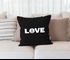 Kissenbezug Love mit Anker Motiv Liebe maritim Geschenk Moonworks®preview