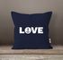 Kissenbezug Love mit Anker Motiv Liebe maritim Geschenk Moonworks®preview