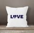 Kissenbezug Love mit Anker Motiv Liebe maritim Geschenk Moonworks®preview