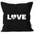 Kissenbezug Love mit Anker Motiv Liebe maritim Geschenk Moonworks®preview