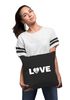Kissenbezug Love mit Anker Motiv Liebe maritim Geschenk Moonworks®preview