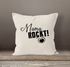 Kissenbezug Mama rockt Geschenk für Mutter Muttertag 40x40 Baumwolle MoonWorks®preview