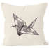 Kissenbezug Origami Kranich Crane Vogel Bird Ornamente Boho Polygon Paisley Kissen-Hülle Deko-Kissen 40x40 Baumwolle Autiga®preview