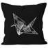 Kissenbezug Origami Kranich Crane Vogel Bird Ornamente Boho Polygon Paisley Kissen-Hülle Deko-Kissen 40x40 Baumwolle Autiga®preview
