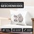 Kissenbezug Owl I need is you All i need is you Liebe Spruch Love Quote lustig verliebt Freund Freundin Kissen-Hülle Deko-Kissen 40x40 Baumwolle MoonWorks®preview