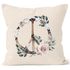 Kissenbezug Peace-Symbol Blumen Flowerpower Hippie Boho Bohemian Autiga®preview