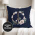 Kissenbezug Peace-Symbol Blumen Flowerpower Hippie Boho Bohemian Autiga®preview