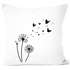 Kissenbezug Pusteblume Schmetterlinge Dandelion Butterflys Kissen-Hülle Deko-Kissen Baumwolle Autiga®preview