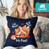 Kissenbezug Spruch Ich Deins Du Meins Wir Eins Geschenk Liebe Valentinstag Jahrestag Fuchs SpecialMe®preview