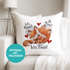 Kissenbezug Spruch Ich Deins Du Meins Wir Eins Geschenk Liebe Valentinstag Jahrestag Fuchs SpecialMe®preview