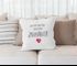 Kissenbezug Spruch Ich seh dich an und bin zuhause Herz Geschenk Liebe Geschenkidee Weihnachten Valentinstag Moonworks®preview